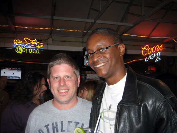 mikeandraph Our nominee, Dr. Bostic (right) - and me - Nov 08